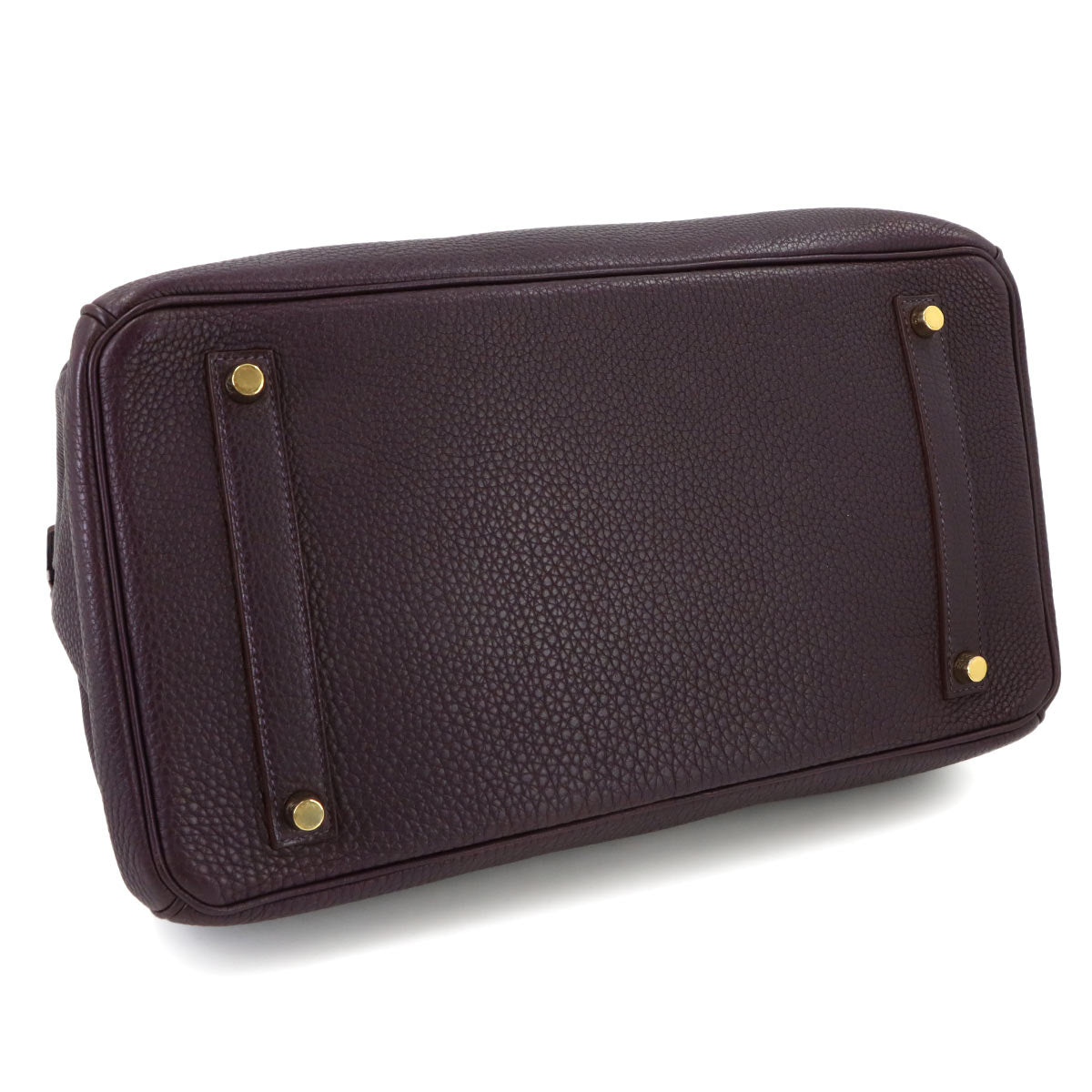 Birkin 35 Veau Togo Raisin Hand Bag Purple Purse