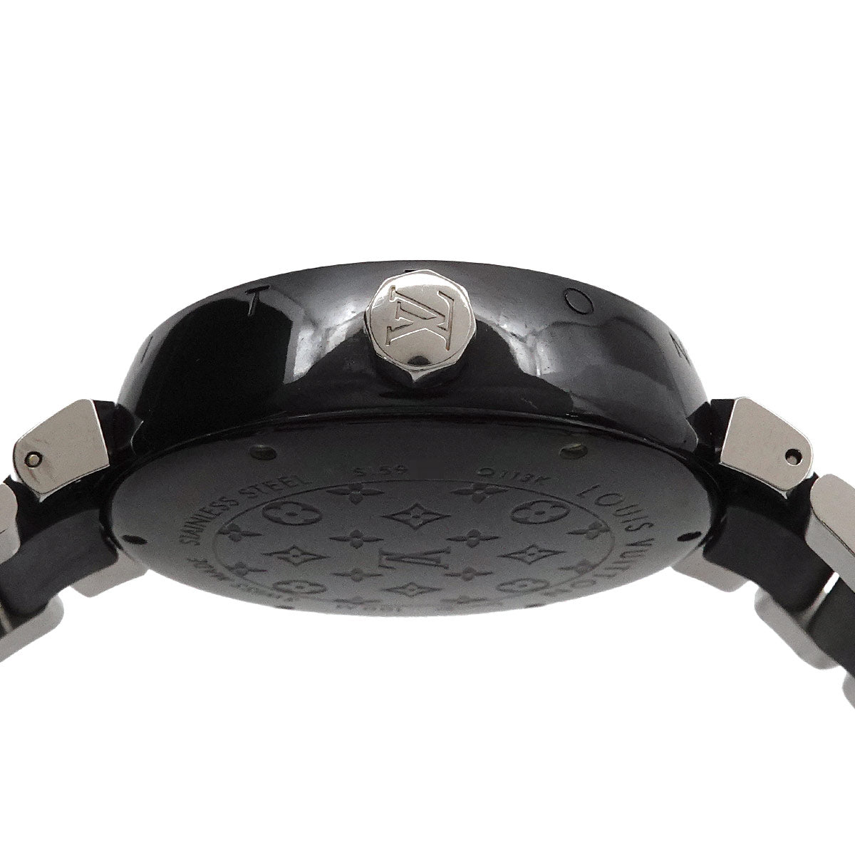 Tambour In Black GMT Q113K Automatic Mens Watch