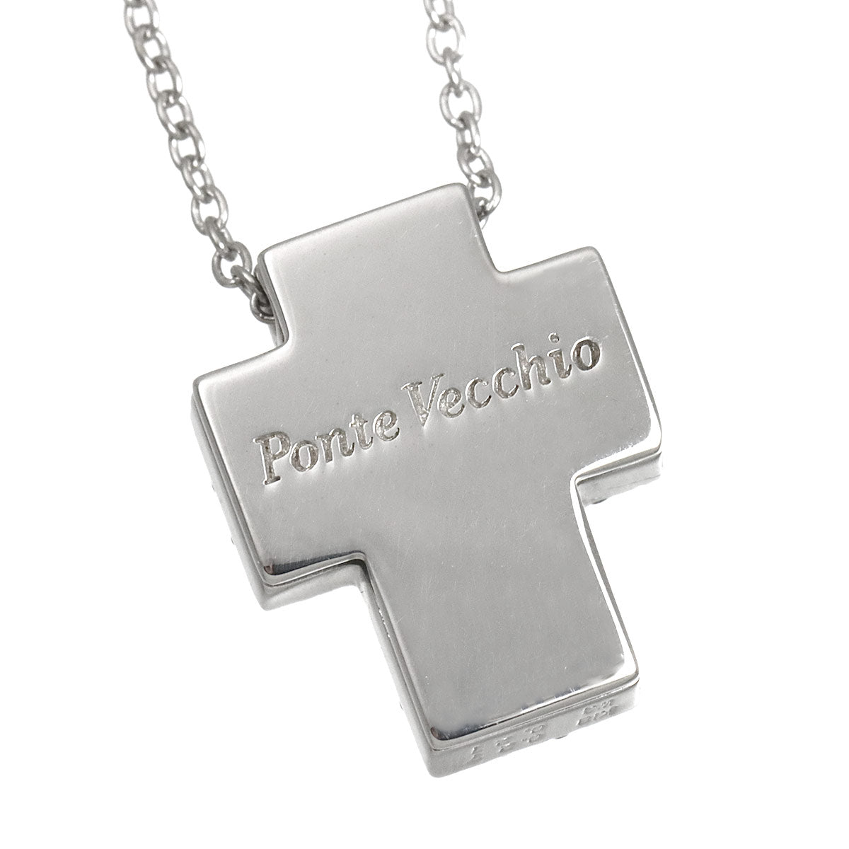 Cross BlackDiamond 0.27ct Diamond 0.21ct Necklace 18K WG