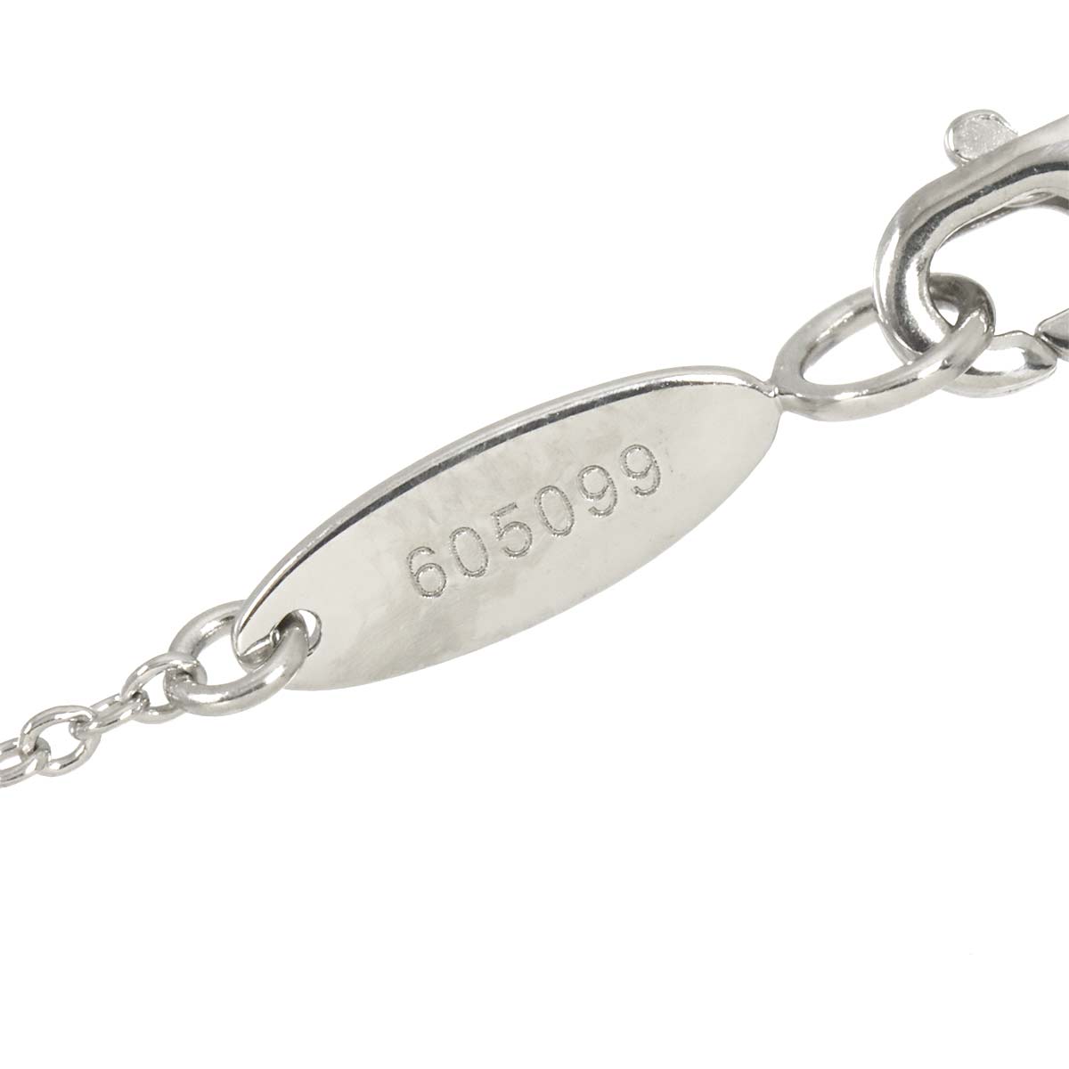 Mini Cross Diamond Necklace Pt