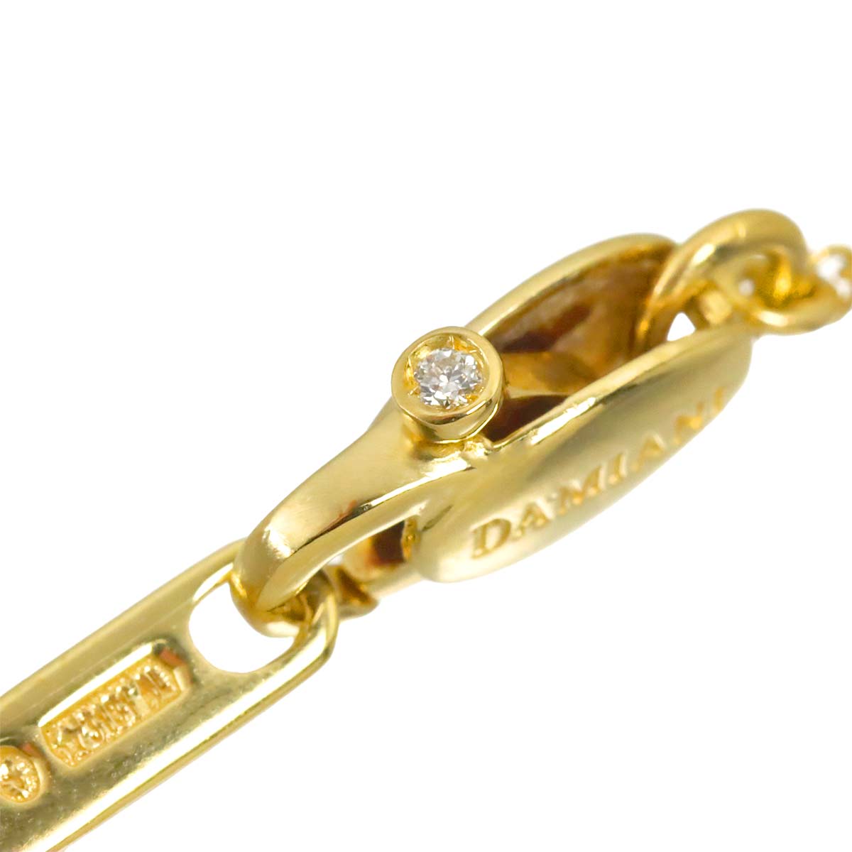 Belle Epoque XS Diamond Cross Necklace 18K YG 750