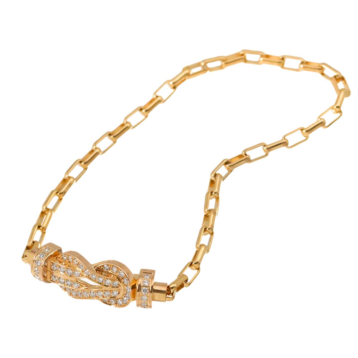 Chance Infinie Diamond Bracelet MM 18K Pink Gold 750 size15