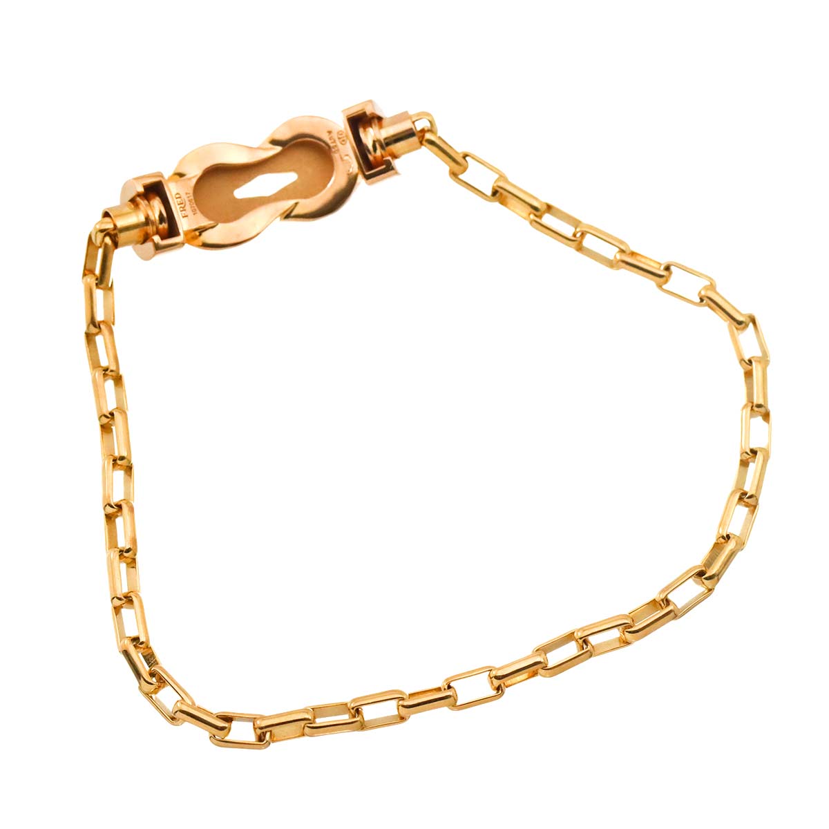 Chance Infinie Diamond Bracelet MM 18K Pink Gold 750 size15