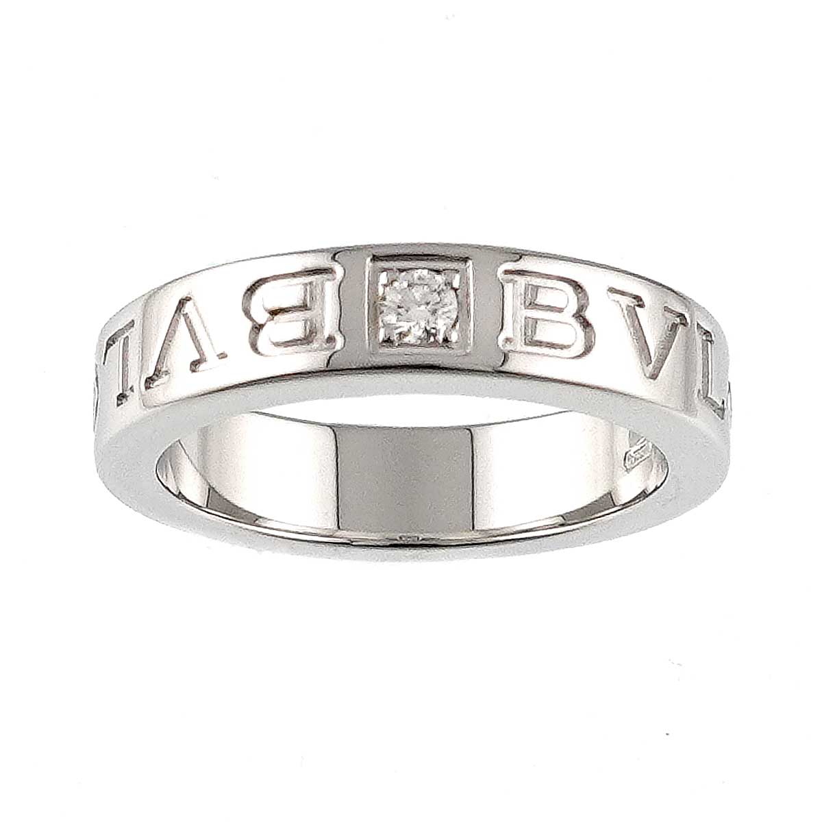 B-ZERO1 Diamond Ring 18K WG 750 size3.75-4(US)