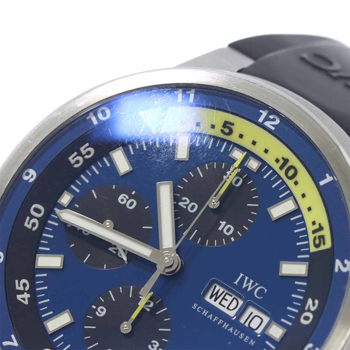 Aquatimer Cousteau Divers IW378203 Automatic Blue Dial Mens