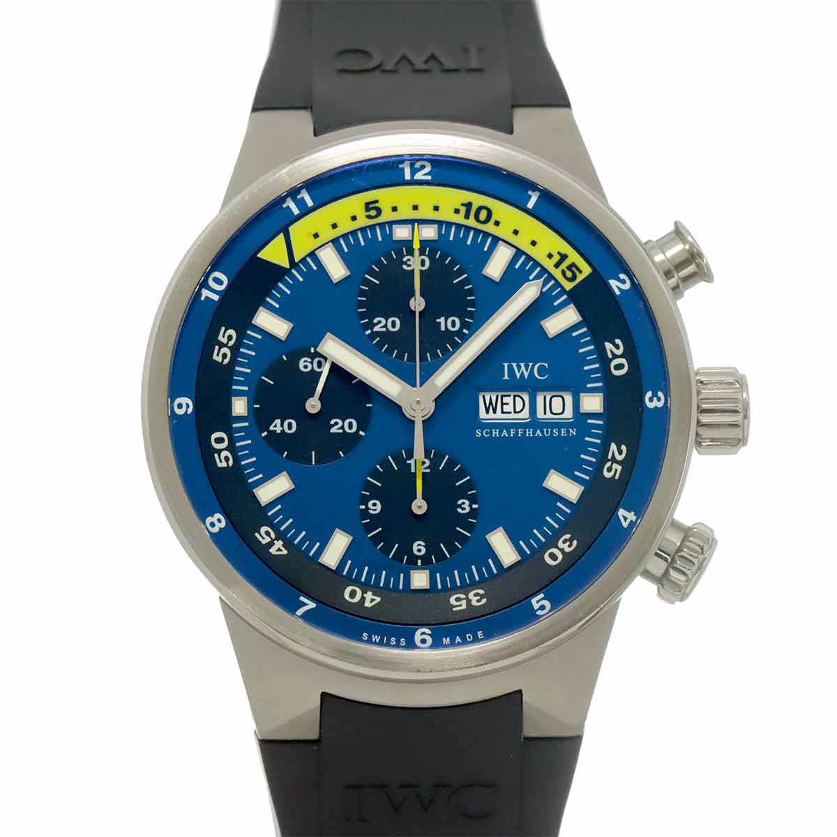 Aquatimer Cousteau Divers IW378203 Automatic Blue Dial Mens