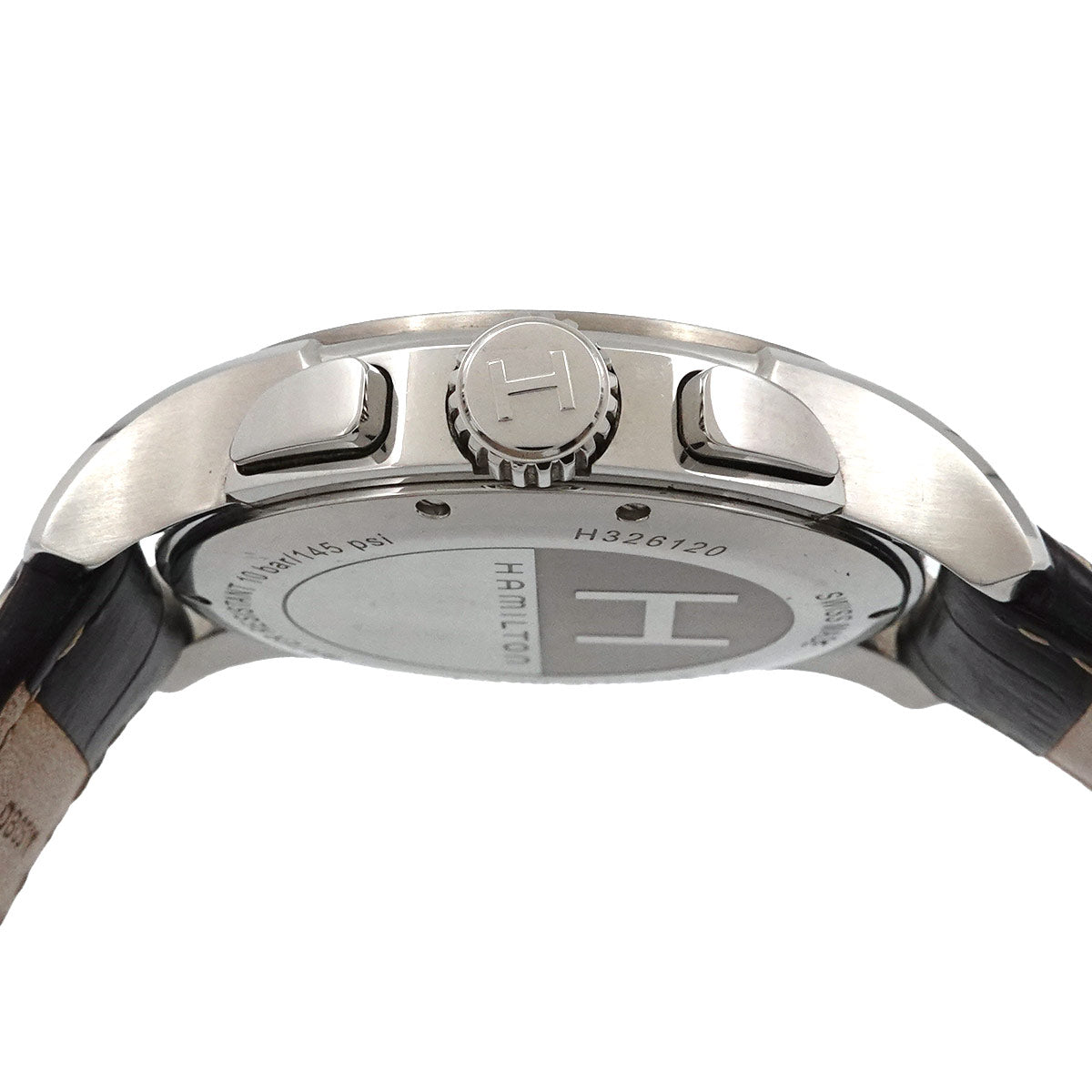 Jazzmaster H326120 Chronograph Date Silver Dial Mens