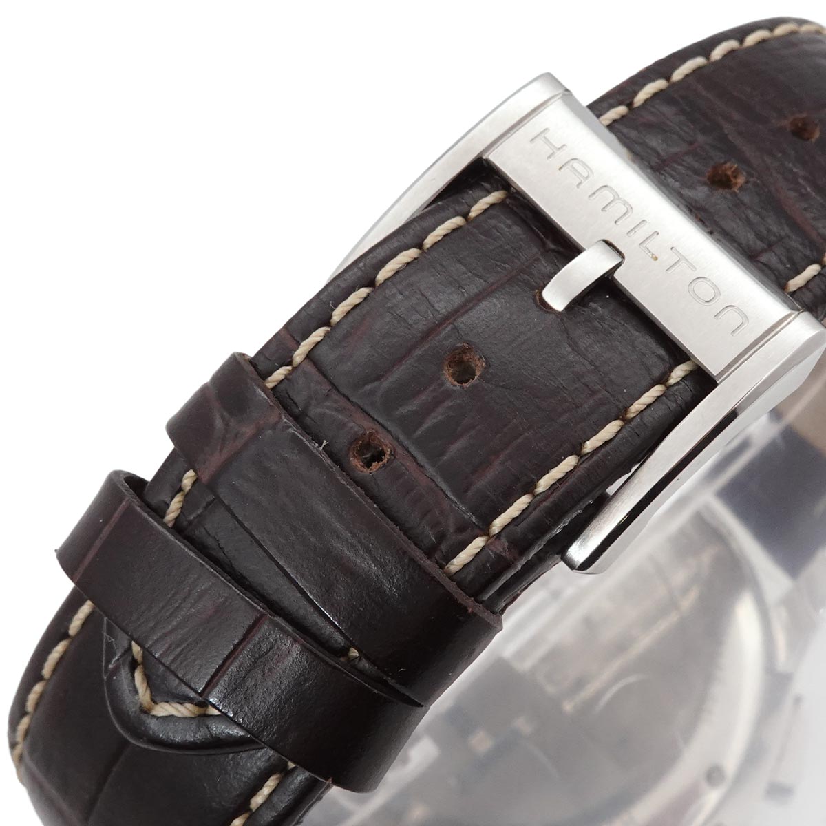 Jazzmaster H326120 Chronograph Date Silver Dial Mens