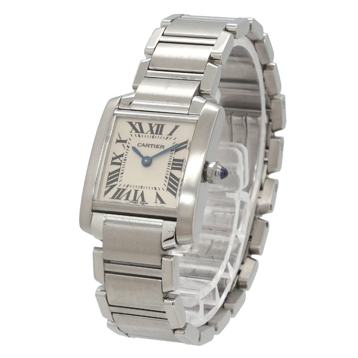Tank Francaise SM W51008Q3 Quartz Cream Dial Ladies Watch