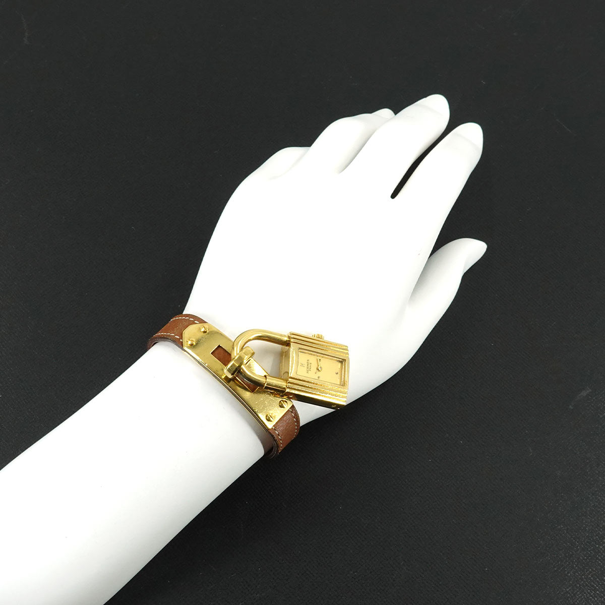 Kelly Watches Quartz Gold Dial Vintage Cadena Ladies Watch
