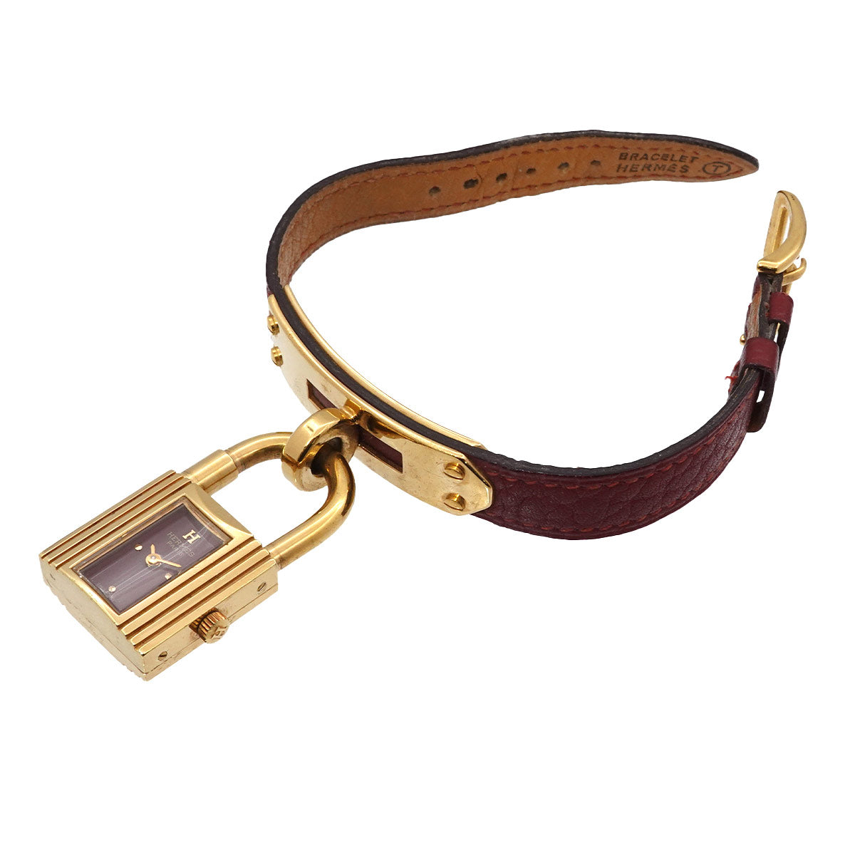 Kelly Watches Quartz bordeaux Dial Vintage Cadena Ladies