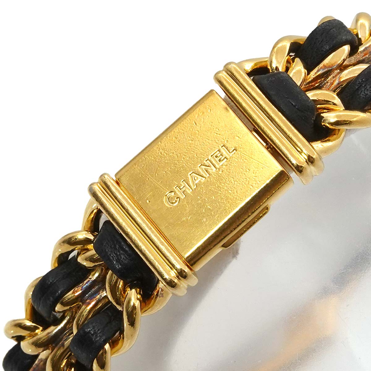 Premiere Size S H0001 Vintage Quartz Black Dial Ladies Watch