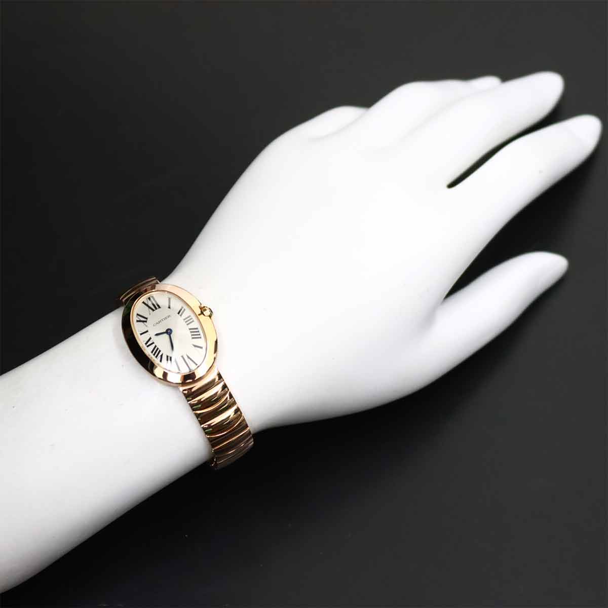 Baignoire W8000005 750 PG Quartz Silver Dial Ladies Watch