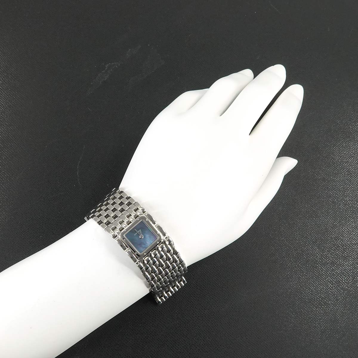 Panthere Ruban W61002T9 Quartz Blue Shell Dial Ladies Watch