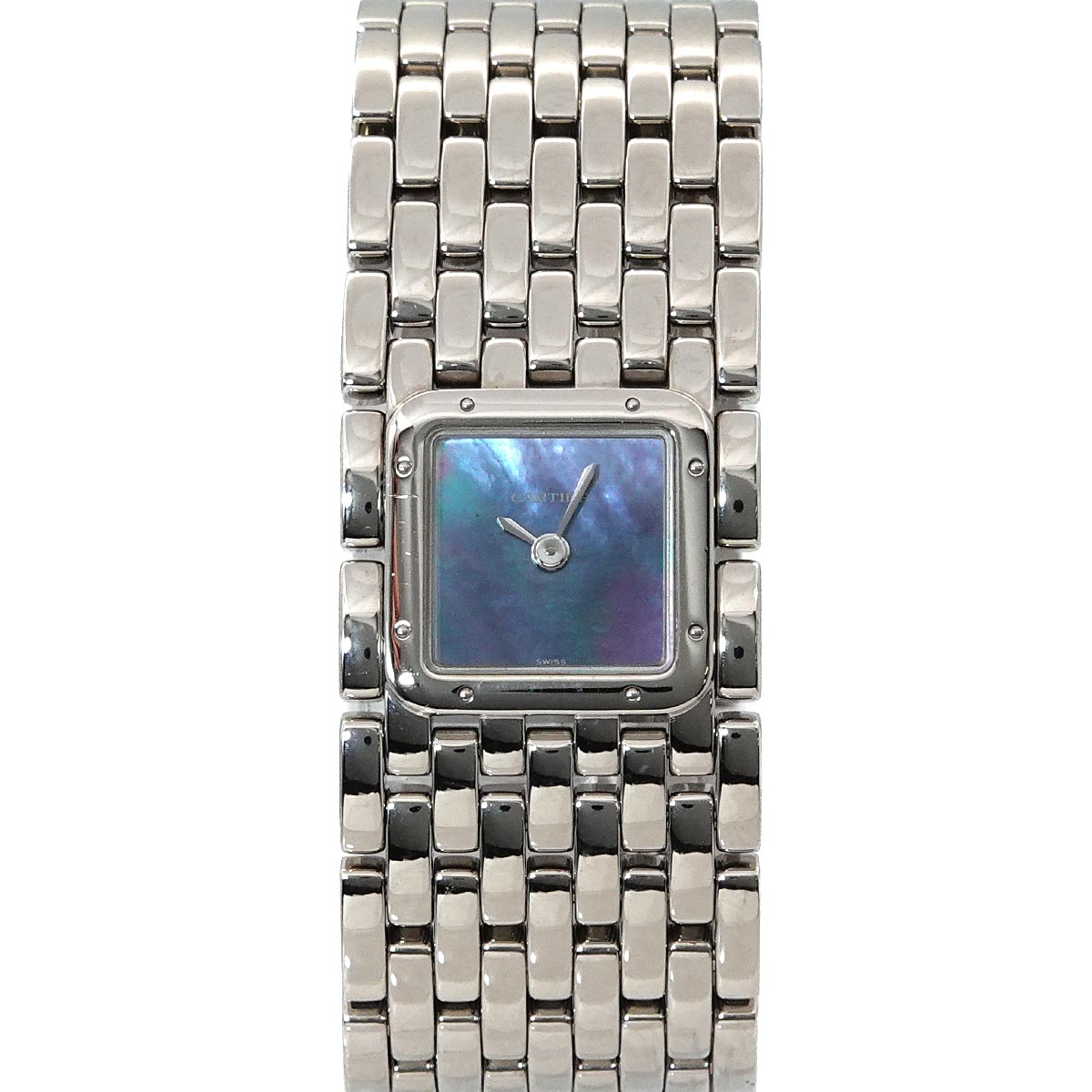 Panthere Ruban W61002T9 Quartz Blue Shell Dial Ladies Watch