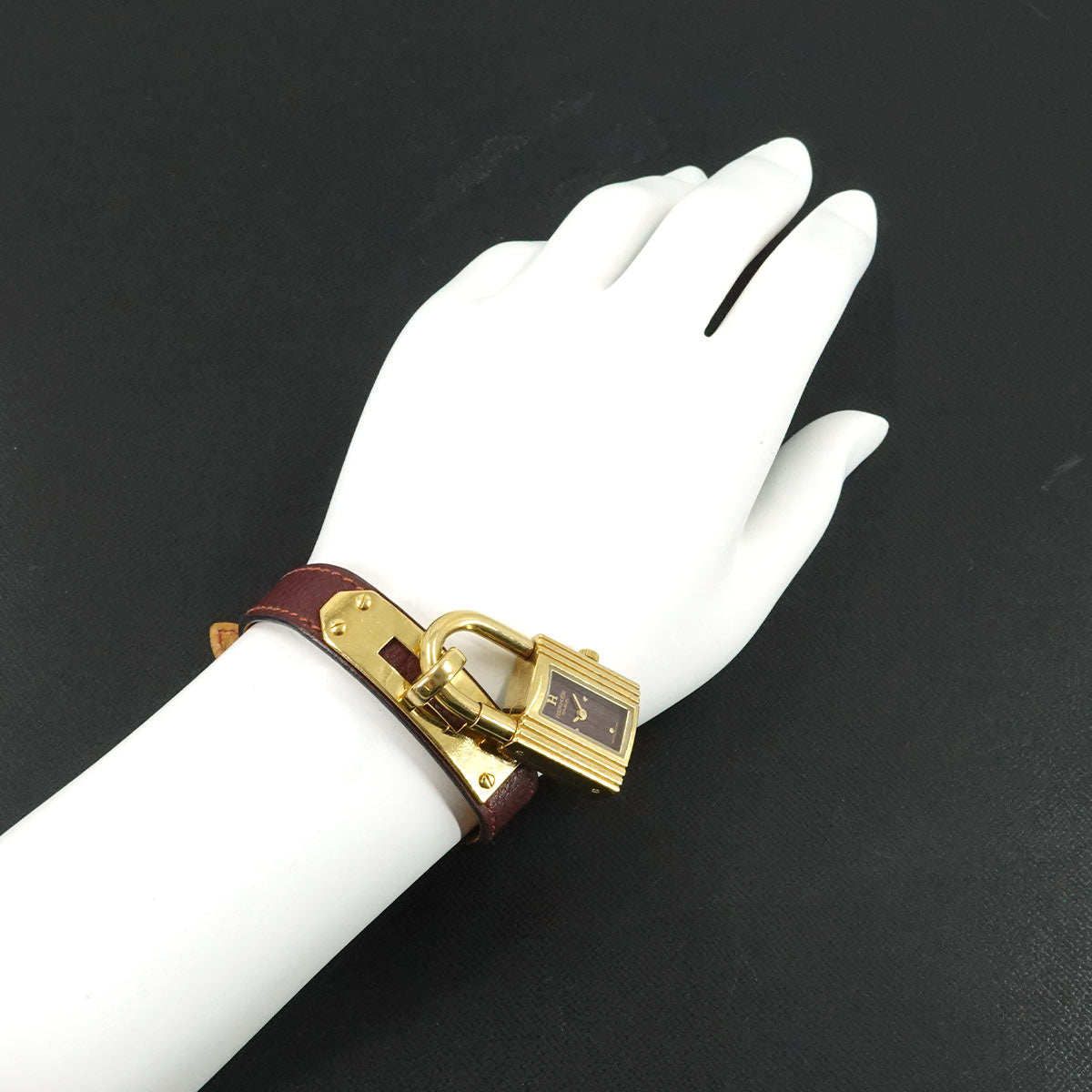 Kelly Watches Quartz bordeaux Dial Vintage Cadena Ladies