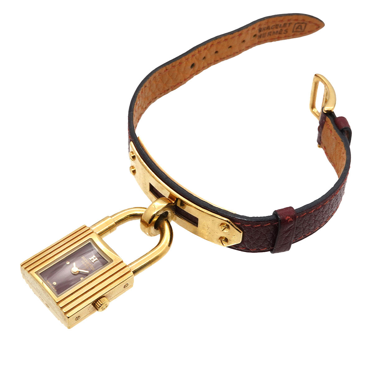 Kelly Watches Quartz bordeaux Dial Vintage Cadena Ladies