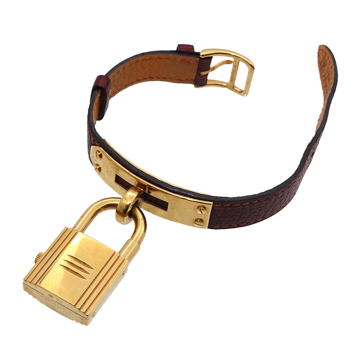 Kelly Watches Quartz bordeaux Dial Vintage Cadena Ladies