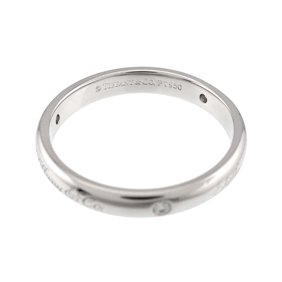 Lucida Notes Diamond Ring Pt Platinum size5.75-6(US)