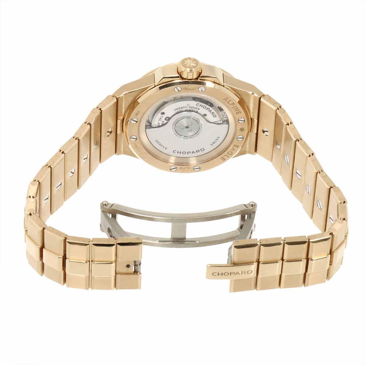 Alpine Eagle 295384-5001 K18PG Diamond Automatic Gray Dial