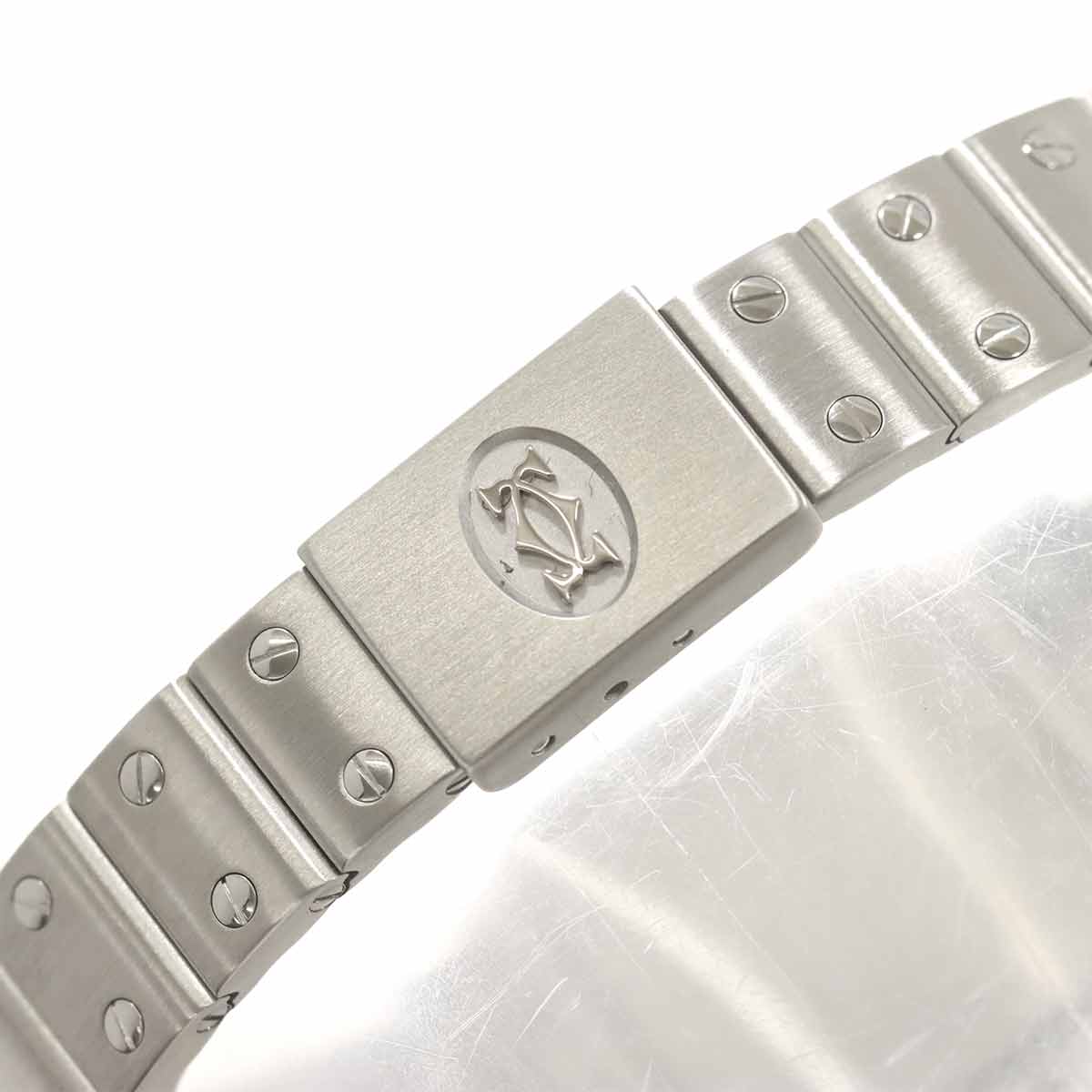 Santos Galbee Quartz Cream Dial Ladies Watch