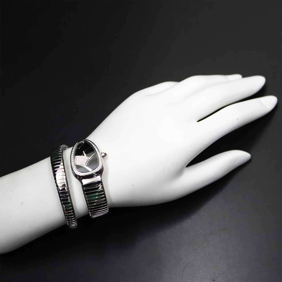 Serpenti SP35S Quartz Black Dial Ladies Watch