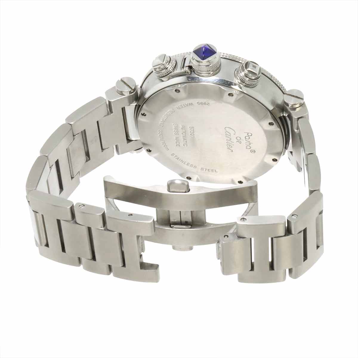 Pasha Seatimer Chronograph W31089M7 Automatic Silver Dial
