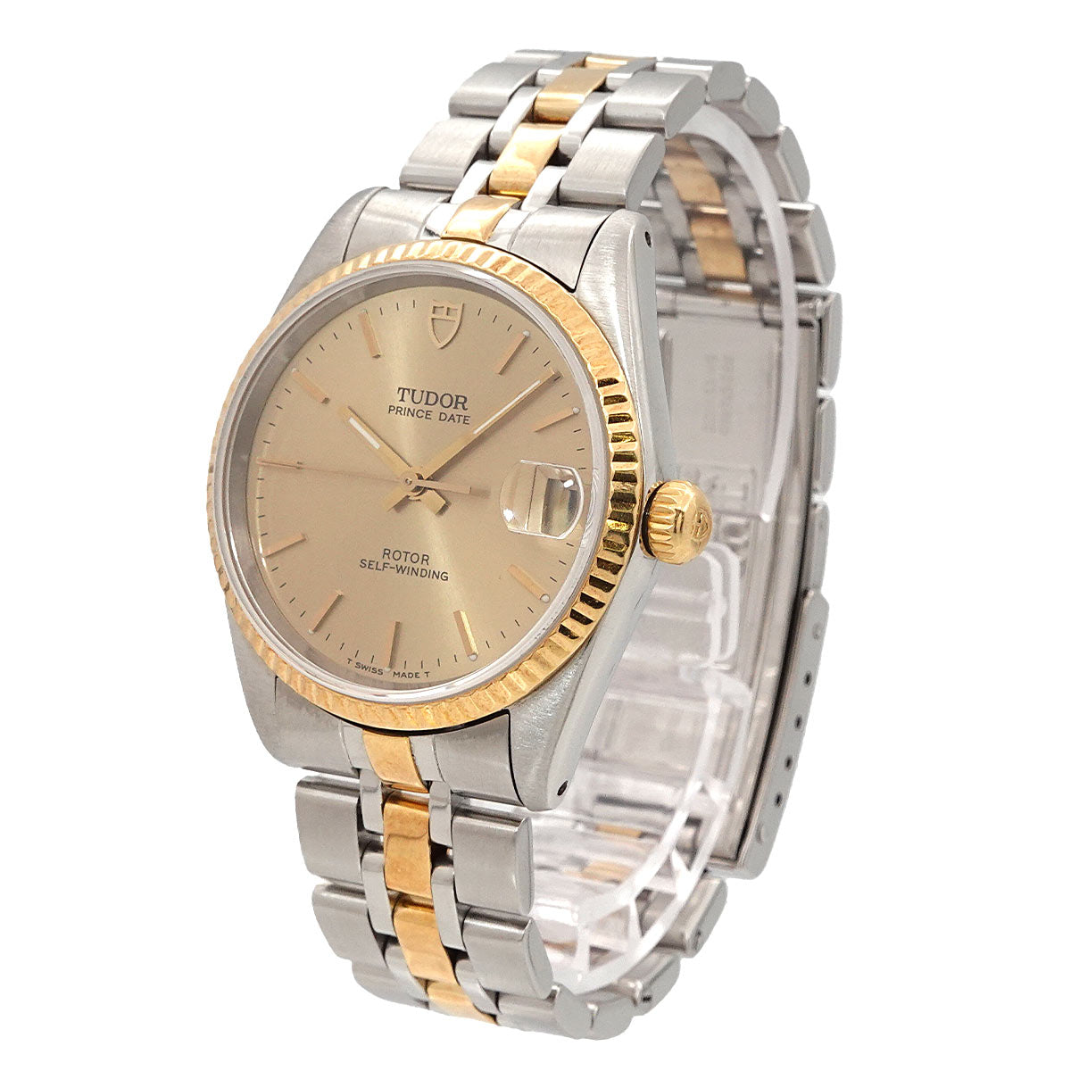 Prince Date 72033 Automatic Gold Dial Boys Watch
