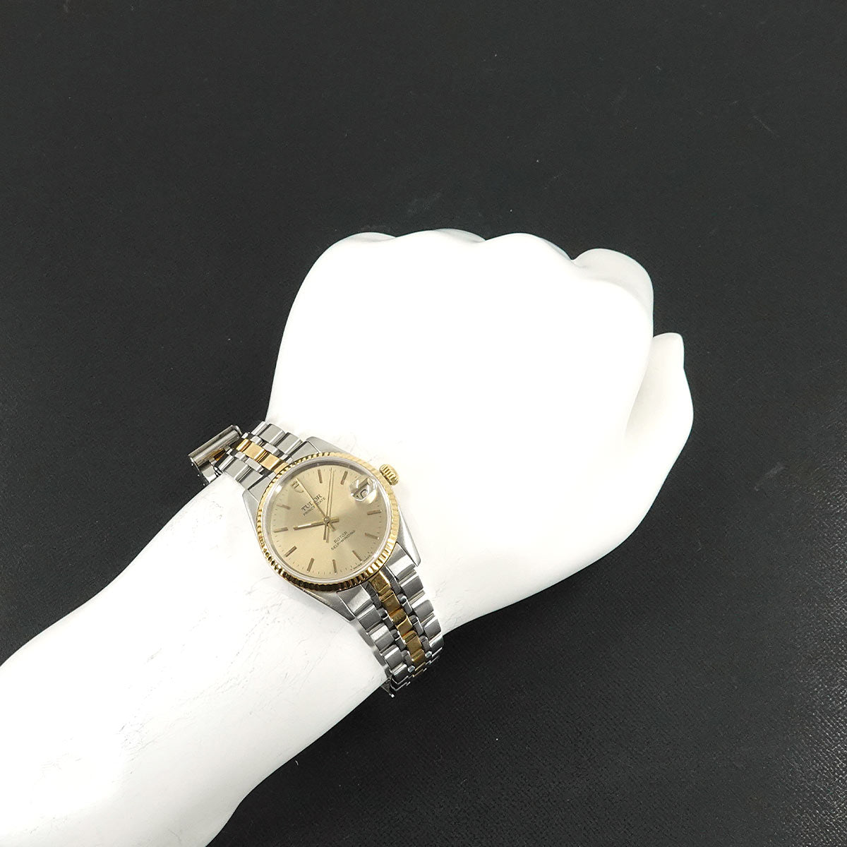 Prince Date 72033 Automatic Gold Dial Boys Watch