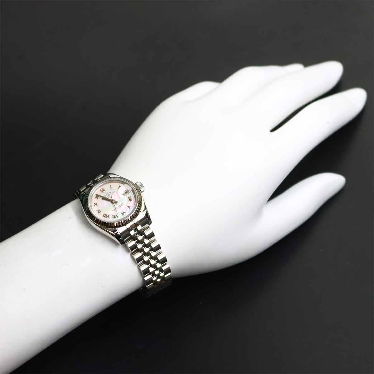Datejust 179174NRD Serial Z Automatic 750 WG Pink Shell Dial