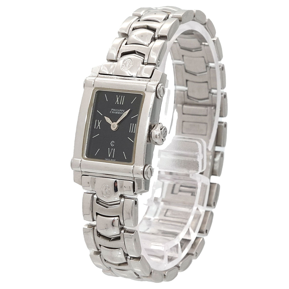 PColumbus 9012911 Quartz Black Dial Ladies Watch