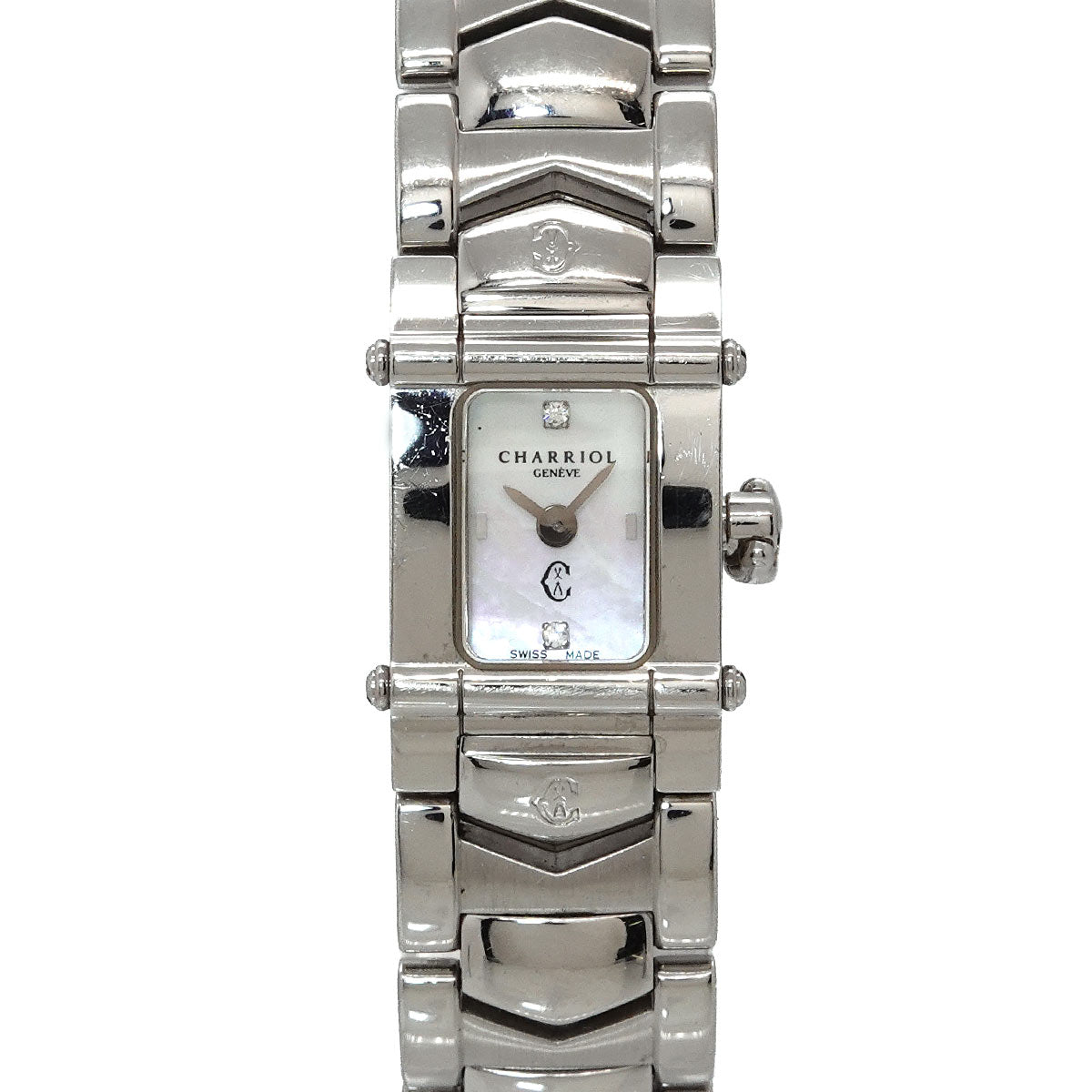 Columbus INTRM9 White Shell Quartz Leadies Watch