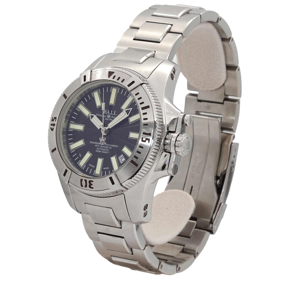 Engineer Hydrocarbon DM1016A Date Automatic Black Dial Mens