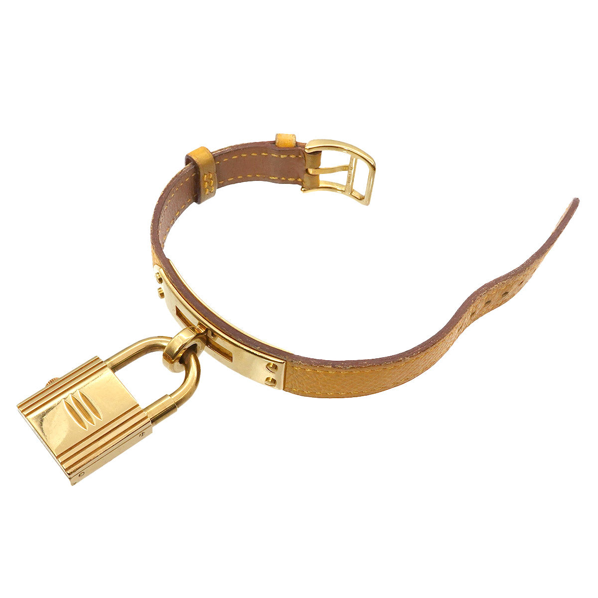 Kelly Watches Quartz Gold Dial Vintage Cadena Ladies Watch