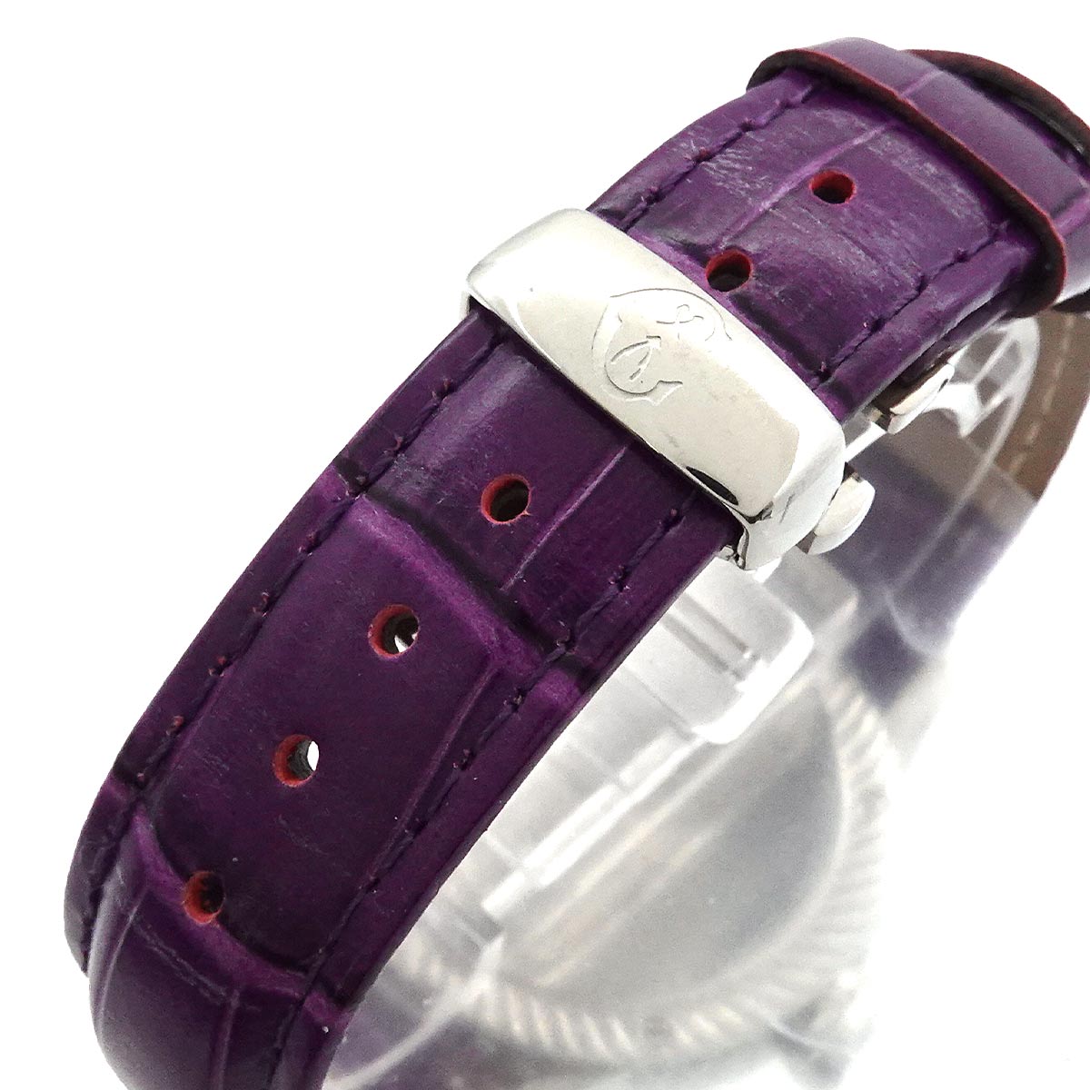 Colvmbvs CO36Q 12P Diamond Quartz purple Dial