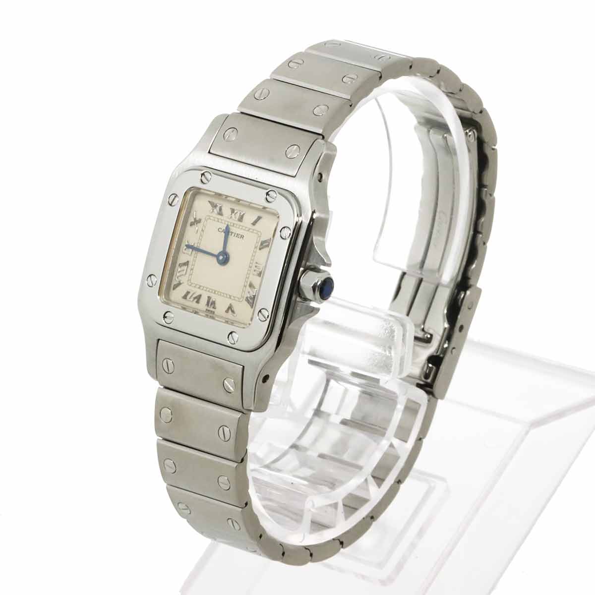 Santos Galbee SM W20024D6 Quartz Cream Dial Ladies Watch