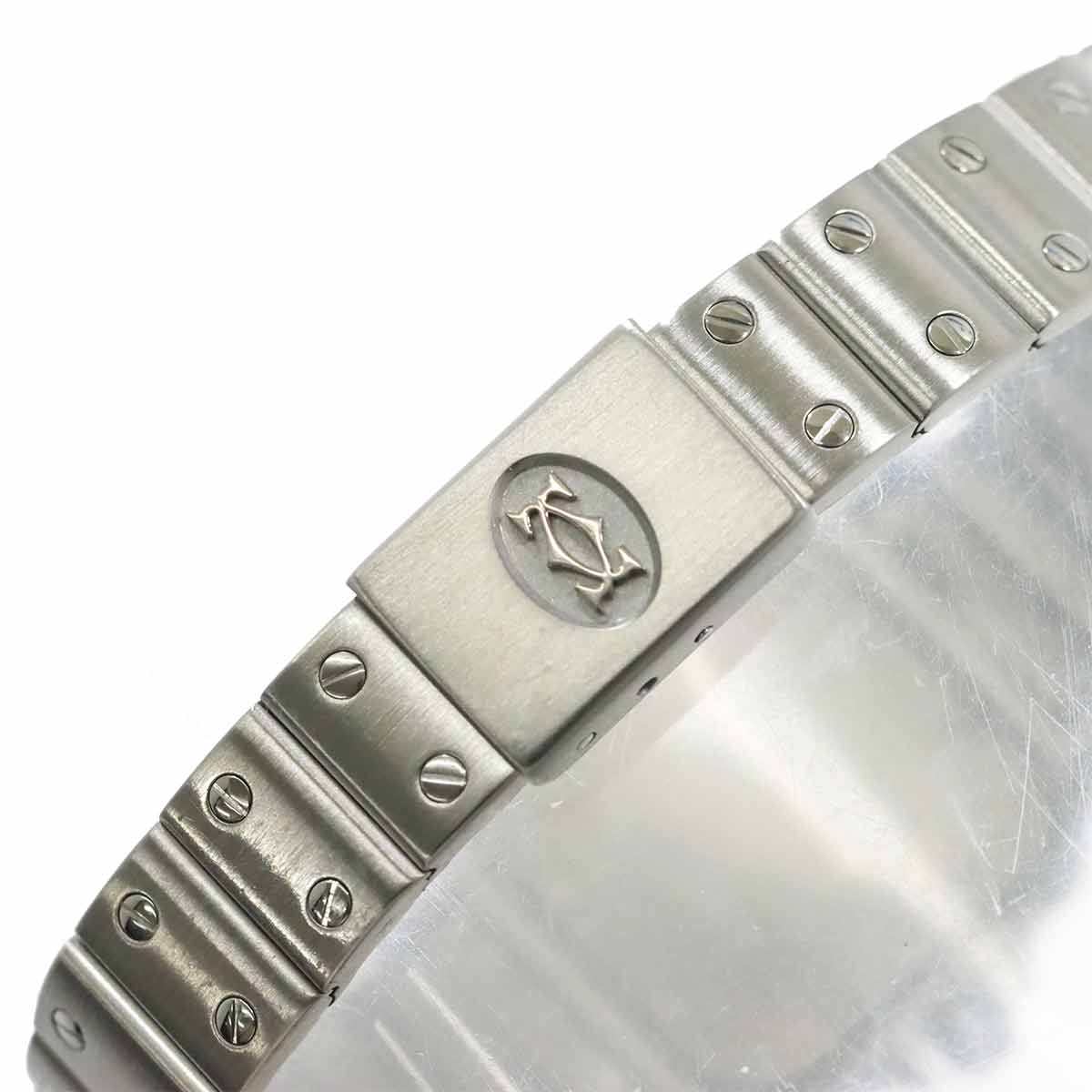 Santos Galbee SM W20024D6 Quartz Cream Dial Ladies Watch