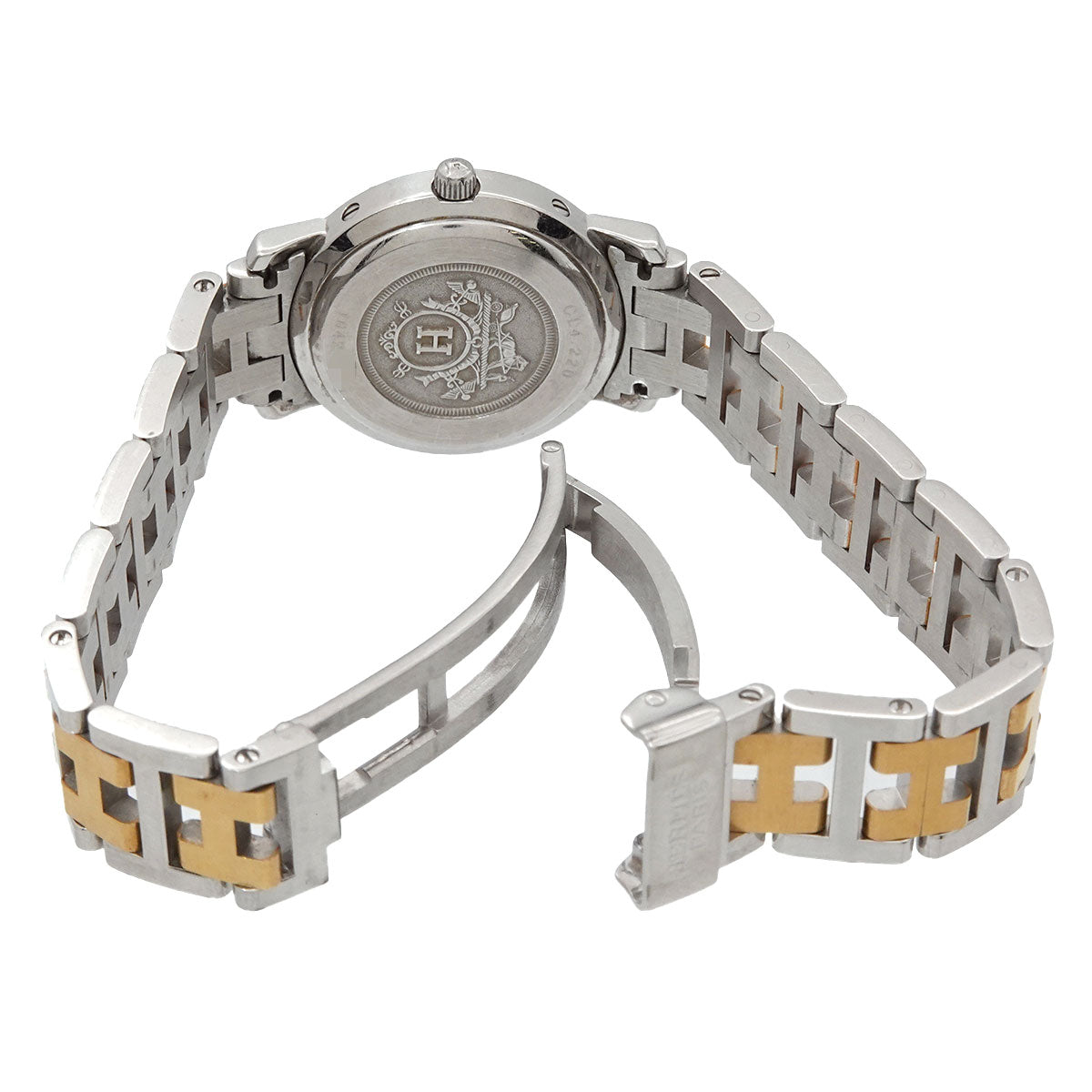 Clipper CL4 220 Quartz Date White Dial Ladies Watch