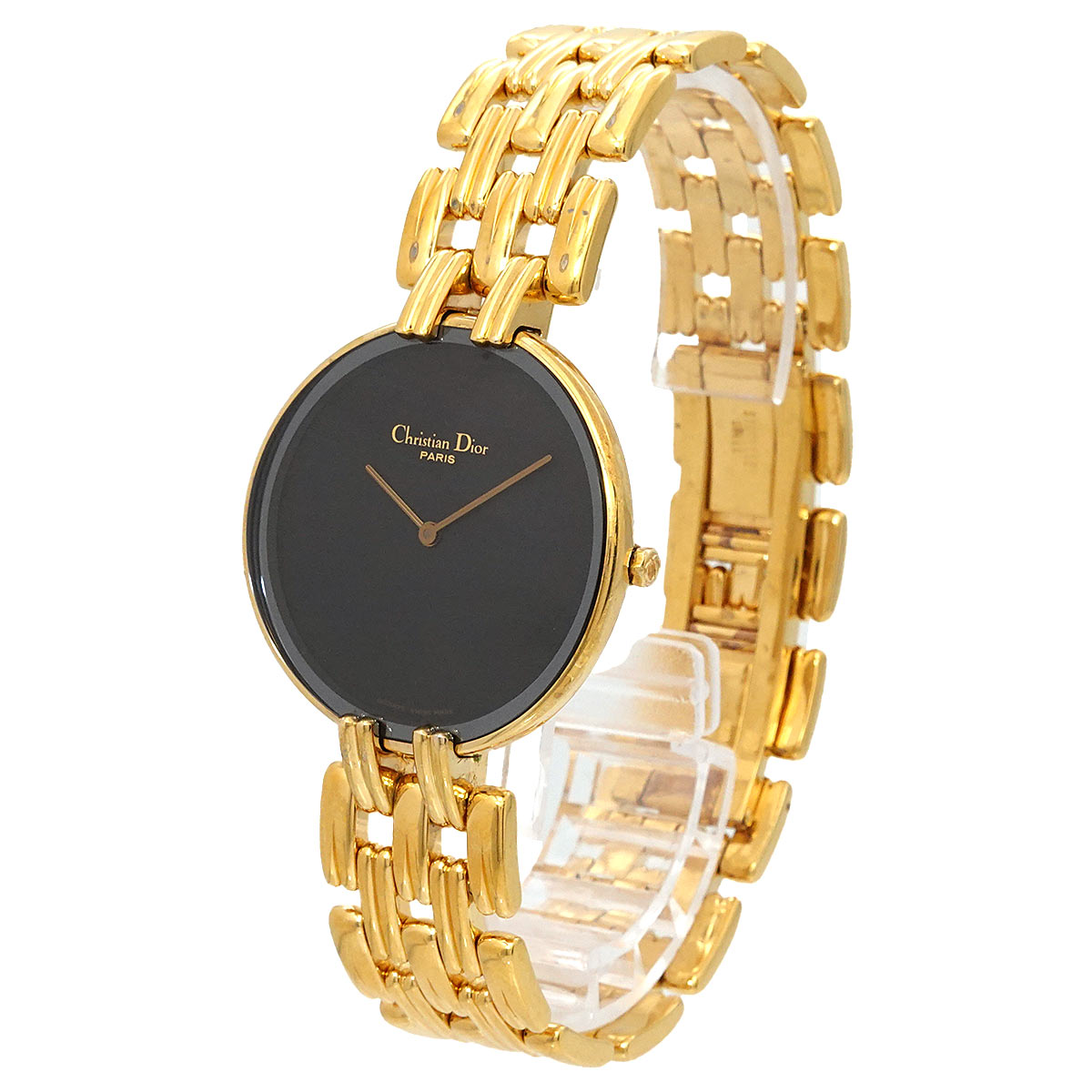 Bagira 47 154 3 Quartz Black Dial Mens Watch