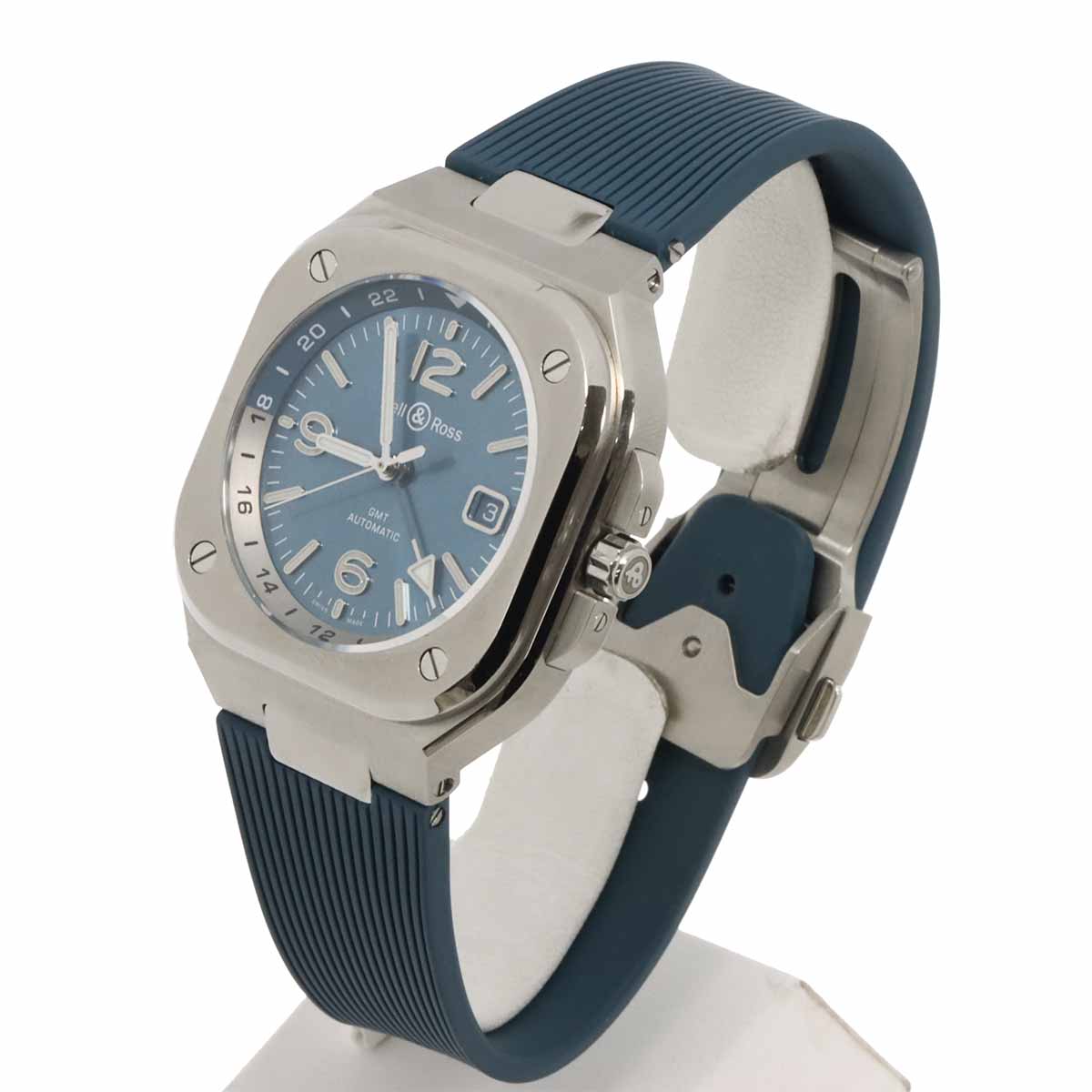 BR05 BR05G-PB-ST/SRB GMT Automatic Date Blue Dial