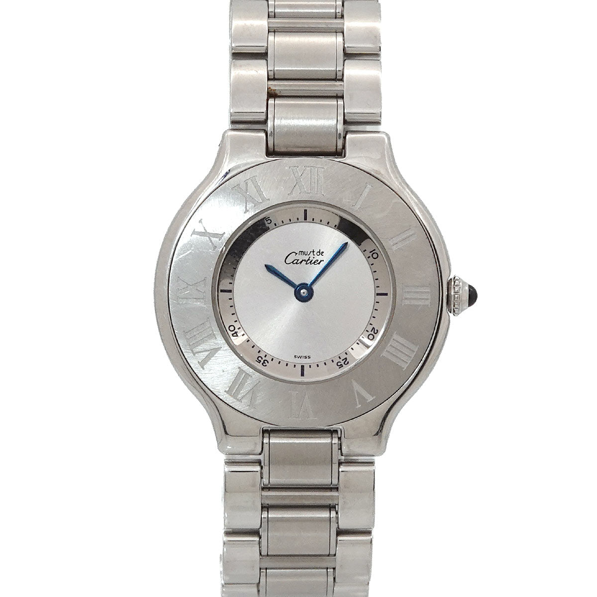 Must21 W10110T2 Quartz Silver Dial Boys Wrist Watch