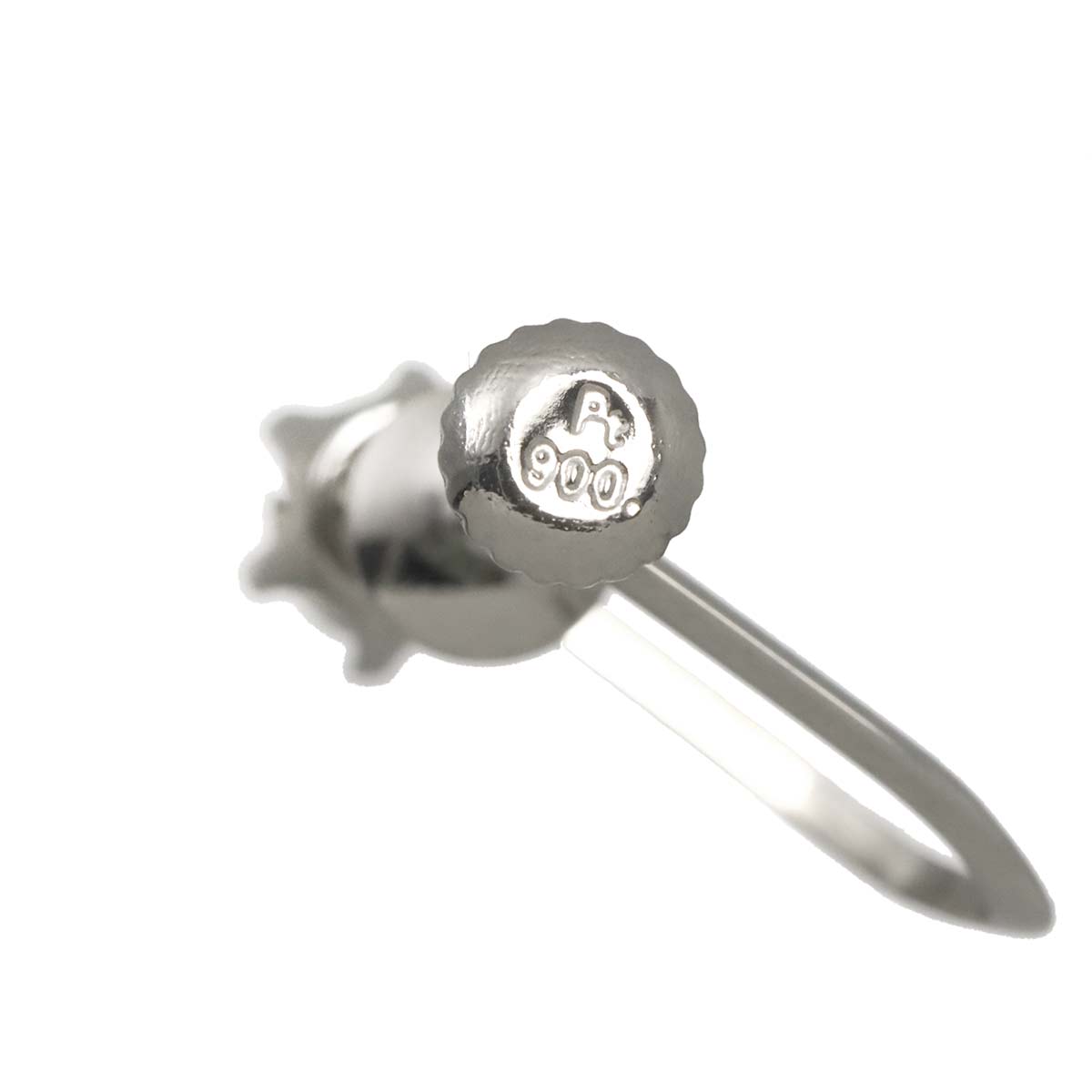 Diamond 0.15ct/0.15ct Earrings Clip on Platinum