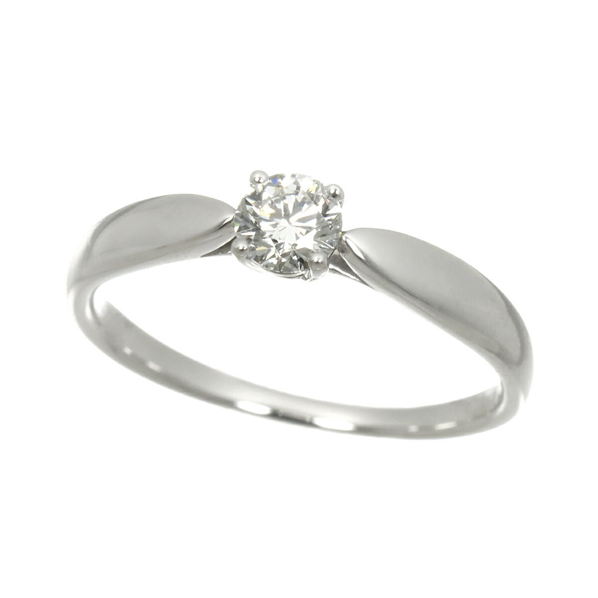 Harmony Diamond 0.25ct D/VVS1/3EX Ring Pt Size5.25(US)