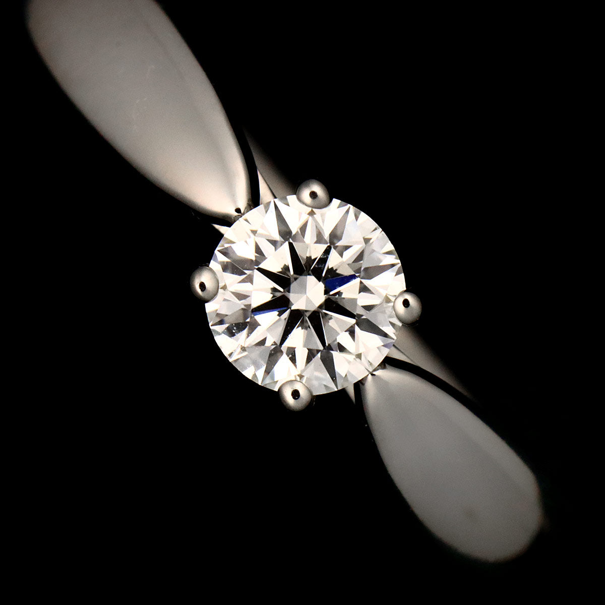 Harmony Diamond 0.25ct D/VVS1/3EX Ring Pt Size5.25(US)
