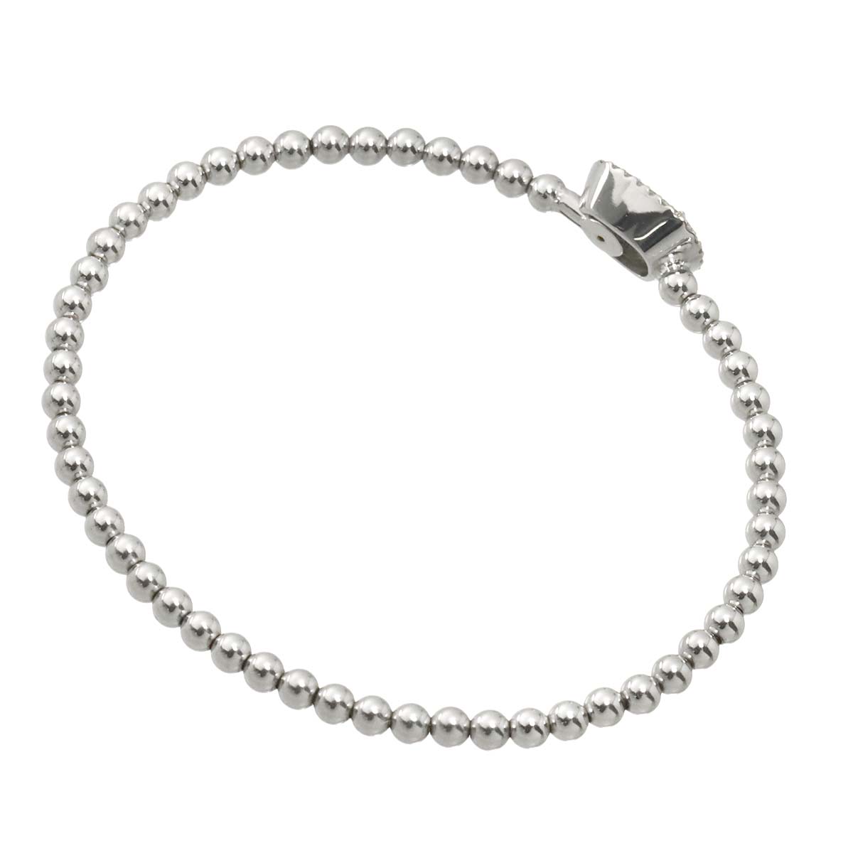 Diamond 0.70ct Bracelet 18K K18 WG White Gold 750