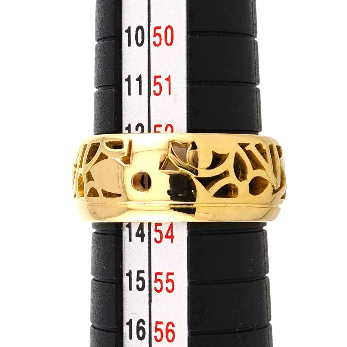 VUITTON Petit Berg Monogram Ring 18K YG 750 Size53 6-6.25(US)