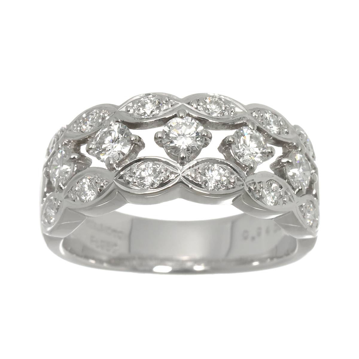 Diamond 0.50ct Ring Platinum Size7.25(US)