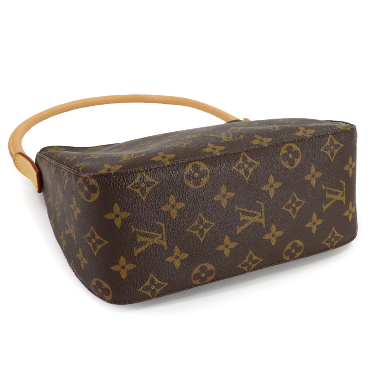 Monogram Looping MM Shoulder Bag Brown M51146 Purse