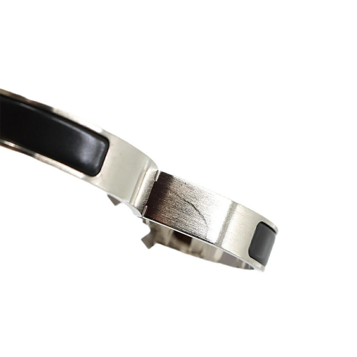 Clic HH T4 Bangle Silver Black Accessory