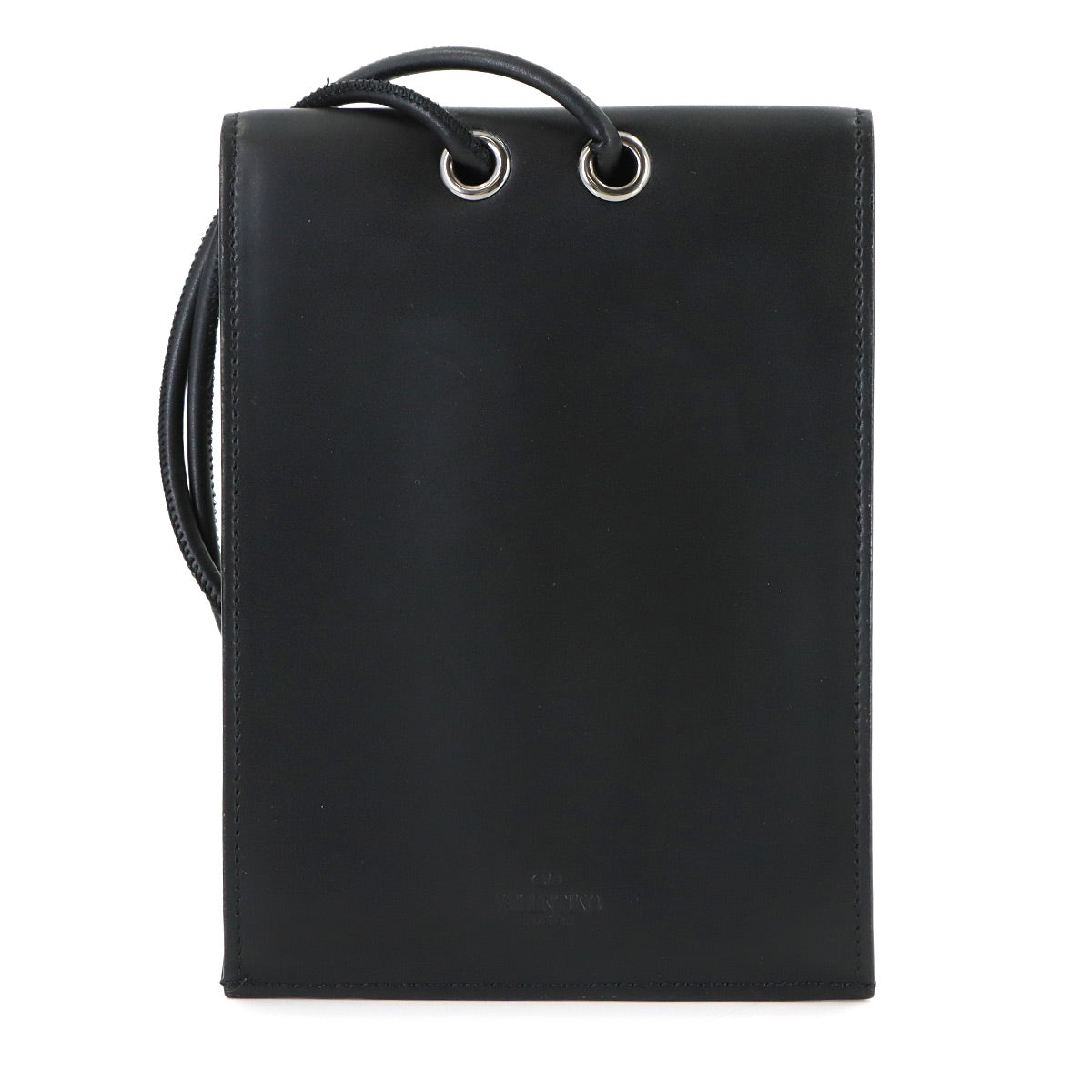 VLTN Logo Shoulder Bag Neck Pouch Leather